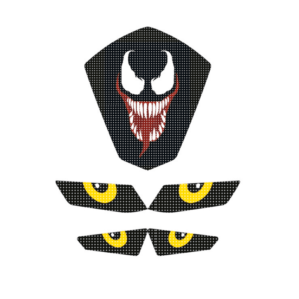 Ntorq Venom Decal Compatible with Taillight | Ntorq Indicator  Sticker